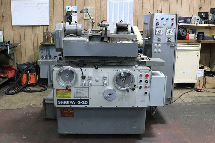 Used 1987 Shigiya GUA-20-25, 1987, MADE IN JAPAN, FULL AUTO CYCLE Cylindrical Grinders Including Plain & Angle Head New Jersey US | Machinery Values #302774