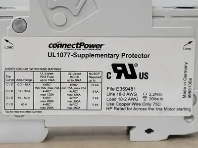 Used WEIDMULLER SU1C10AC Switchgears British Columbia CA | Lenmark #239544