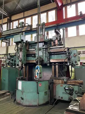 Used 1964 TOS SK 12 Vertical Boring Mills (incld VTL) CZ | Amaron s.r.o. #1056706