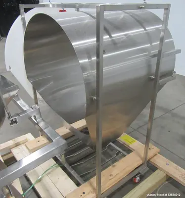 Used Stainless Steel Flavoring Drum with Adjustable Pitch & Control Panel