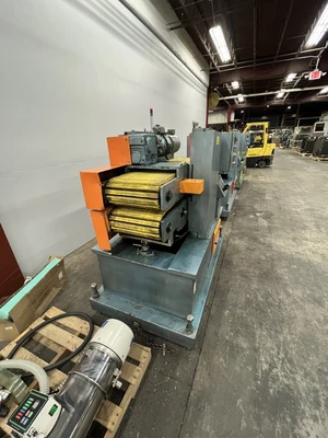 15" x 50" Conair/Metaplast Cleated Puller, Model PC8-50SP, AC Individually Driven Belts