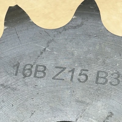 15 Tooth Sprocket 1 1/2" Bore (Lot Of 4) 16BZ15B3 Fast Shipping! + Warranty