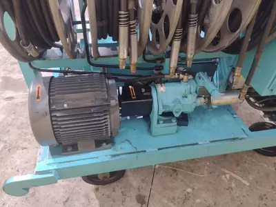 40 TON MODERN HYDRAULICS 4 CYLINDER PORTABLE HYDRAULIC DIE SETTING & SEPARATING SYSTEM: STOCK #23773