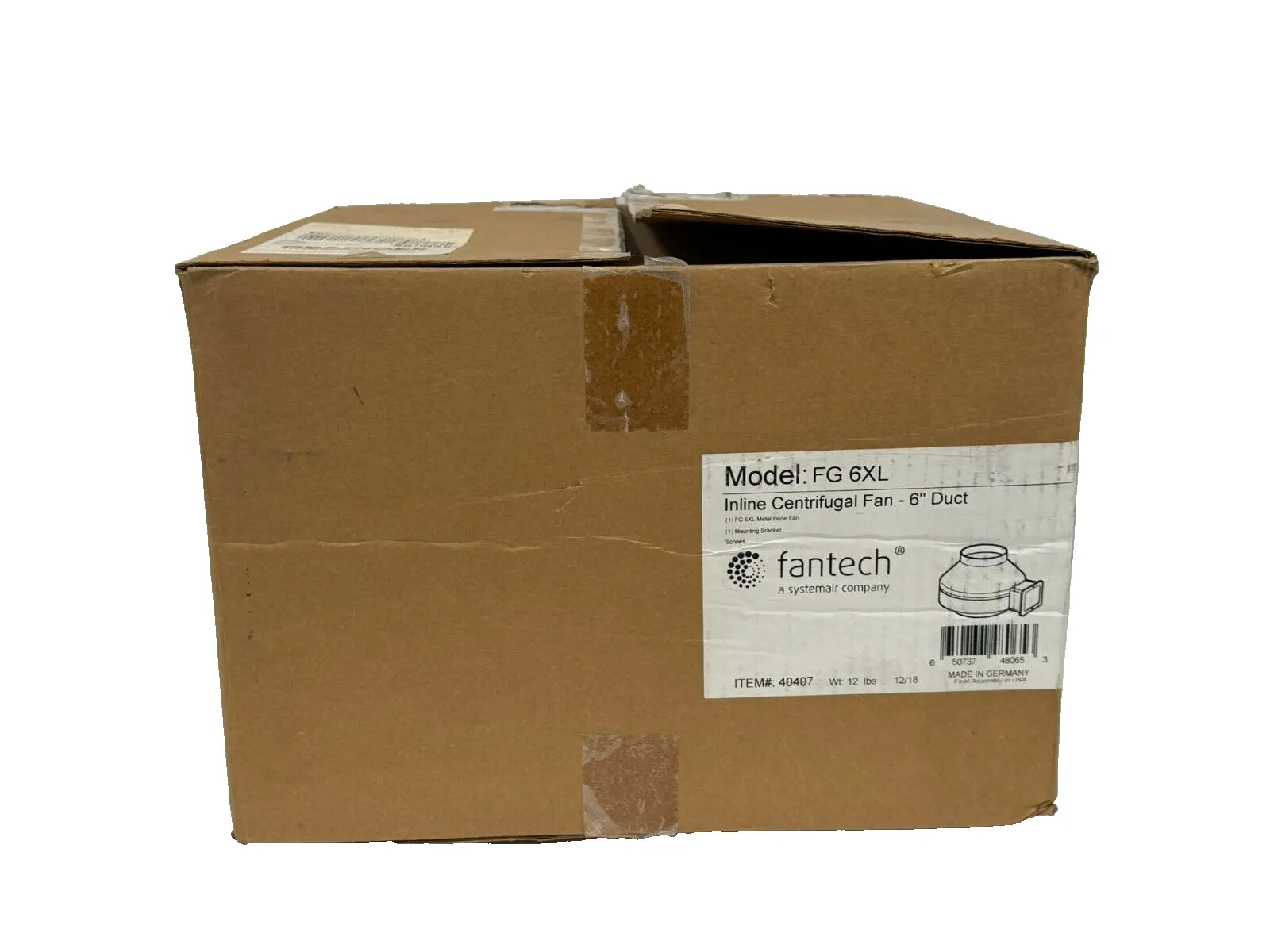 NEW FANTECH FG SERIES