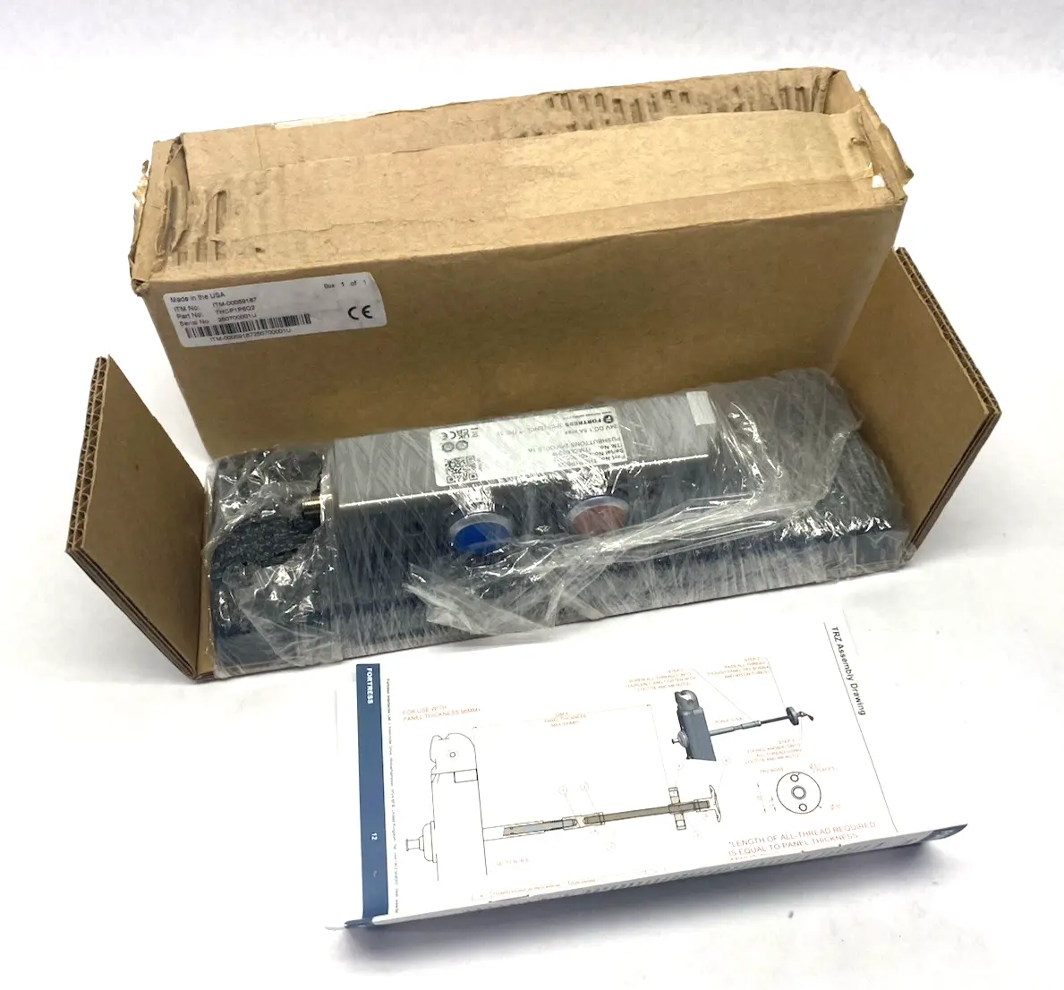 New | in-Stock Fortress Interlocks tGard Safety Switch Control Unit 2-Button 00059187 Switch Parts Michigan US | Maverick Industrial Sales #1391495