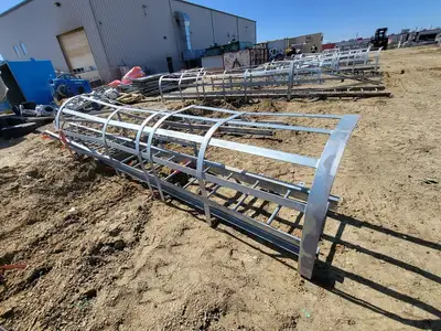 18.5ft. Steel Caged Ladder