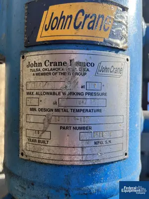 USED 3V Tech 5,000 Gal 3V Tech Glass Lined Reactor, 90/125#