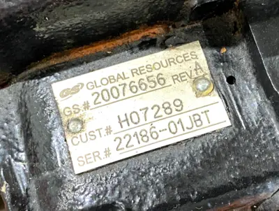 20076656, 22186-01JBT | GS Global Resources 20076656 Rev A Valve Assembly 22186-01JBT - New Other