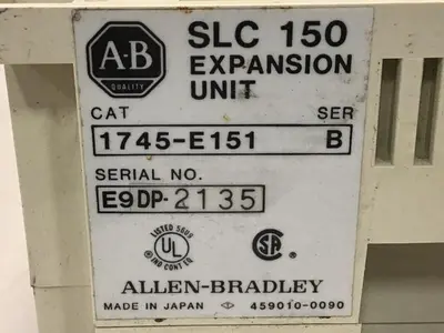 USED ALLEN BRADLEY 1745-E151 SER B