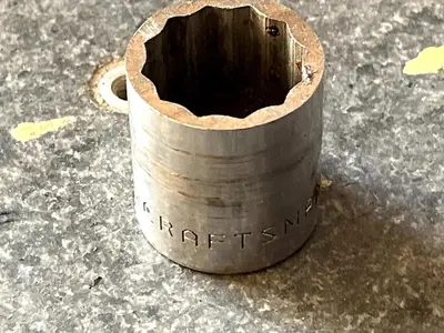 Vintage Craftsman 13/16"  12 Point Socket 1/2" Drive G Series 47511 Made in USA