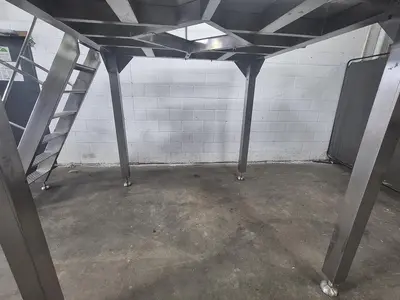 6' Stainless Steel Mezzanine
