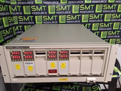 AGILENT 66000A MPS MAINFRAME WITH (2) 66101A AND (2) 66102A MODULES