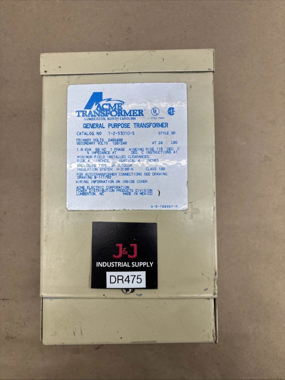 USED Acme T-2-53010-S