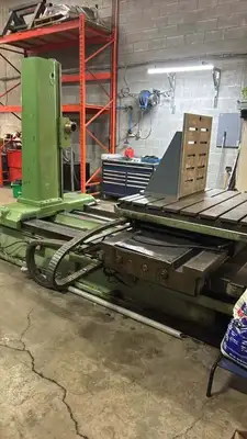 1981 TOS VARNSDORF W100A Boring Mills, Horizontal, Table Type | MACHINERY INC. (9)
