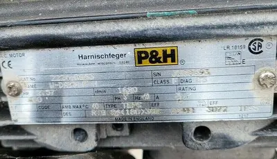 USED 1995 P&H 2 TON REDILIFT CABLE HOIST