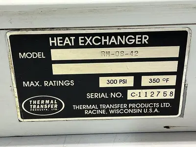 USED THERMAL TRANSFER RM-08-42