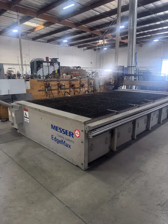Used 2014 MESSER EDGEMAX 5X12 Plasma Cutters Illinois US | Machinery Marketing International #1399084