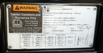 USED 2018 HYSTER E55XN-33