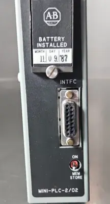 Allen-Bradley 1772-LZ Mini PLC 2/02 Processor SerA. Loc3E30