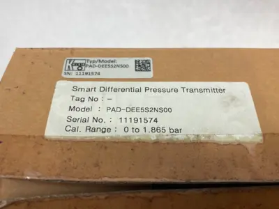 USED KOBOLD HEAVY-DUTY SMART DIFFERENTIAL PRESSURE TRANSMITTER