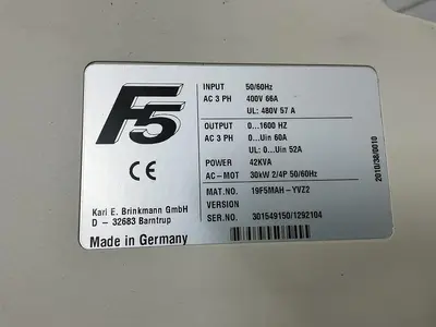 USED KEB 19F5MAH-YVZ2