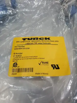 Used Turck U-31412 Cable & Wire South Carolina US | Palmetto Automation #1158018