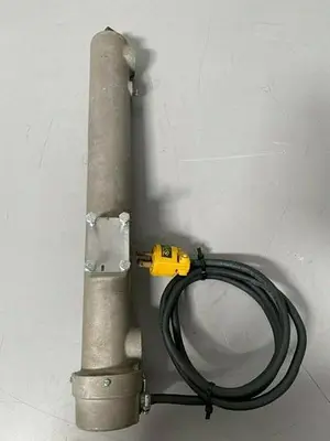 USED ELECTRICAL PASSOVER HEAT EXCHANGER W/ SQUARE HEAD PLUG 115V