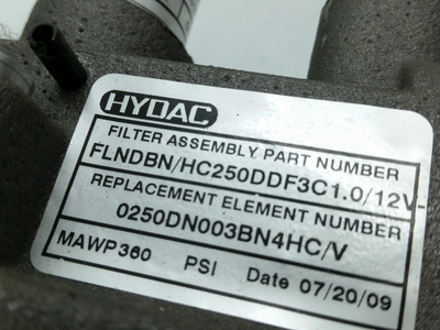 Hydak Filter Assembly FLNDBN/HC250DDF3C1.0