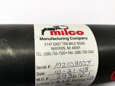 448-10016-05 | Milco  Spot Welding Robot Pneumatic Cylinder 3.00 Stroke - Used