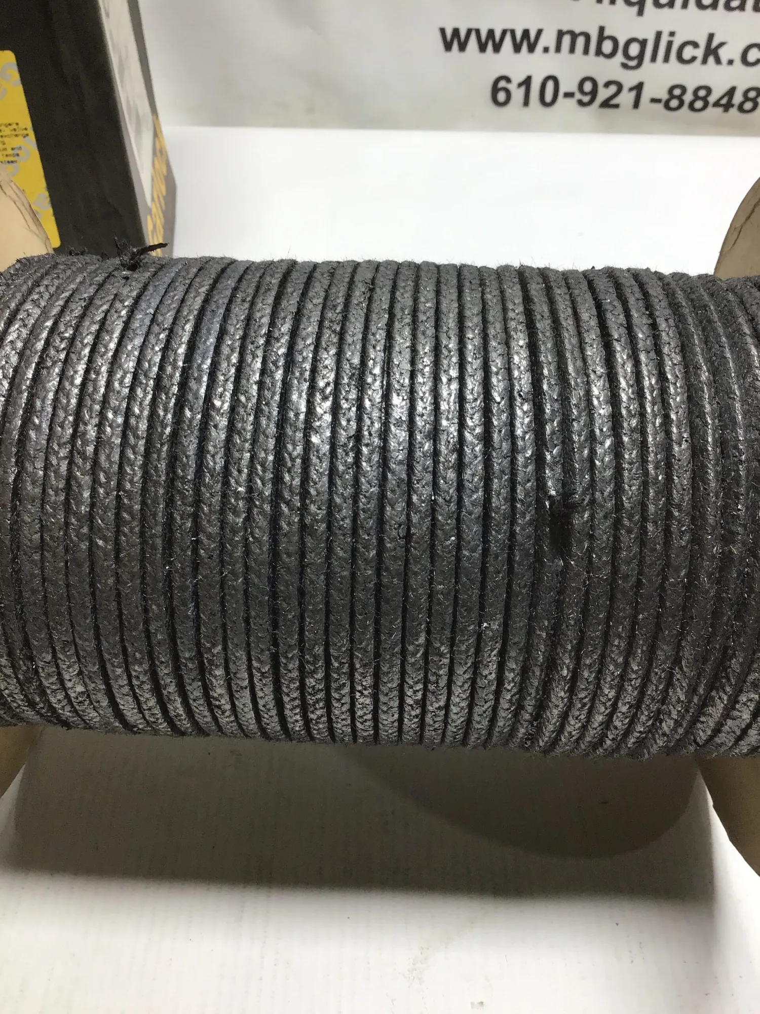 Garlock 98 Yarn Compression Packing Lattice Braid Filament 3/16″