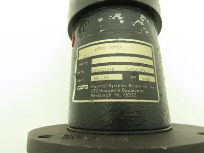 Control Systems Research SDA0144F DC Servo Motor CSR
