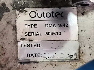 Used OUTOTEC DMA4642 Parts (Hydraulics and Pneumatics) British Columbia CA | Lenmark #1442972