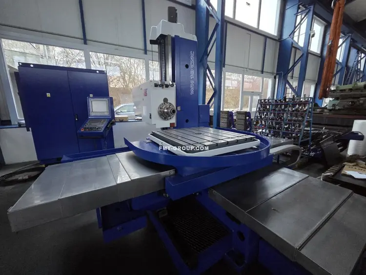 Used 2010 TOS VARNSDORF WH 10 CNC Horizontal Table Type Boring Mills SK | F.M.T. Group s.r.o. #1245890