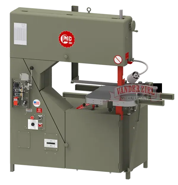 New | in-Stock GROB 4V-36 Vertical Band Saws Michigan US | Vander Ziel Machinery Sales #480382