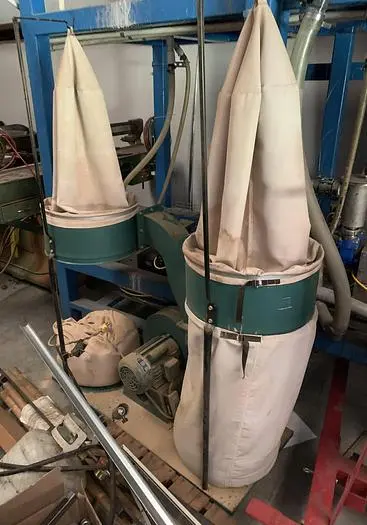 Used GRIZZLY DOUBLE-BAG DUST COLLECTOR Dust Collectors | Pruitt Machinery #715972