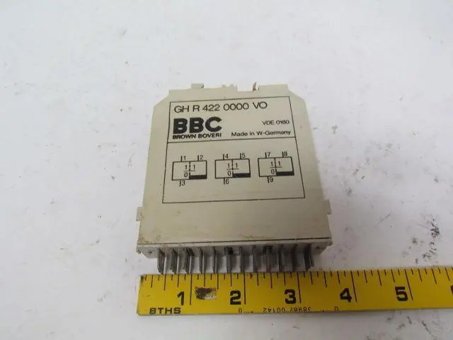 Used BBC BROWN BOVERI _UNKNOWN_ Miscellaneous MRO | Arrow Industrial #648439