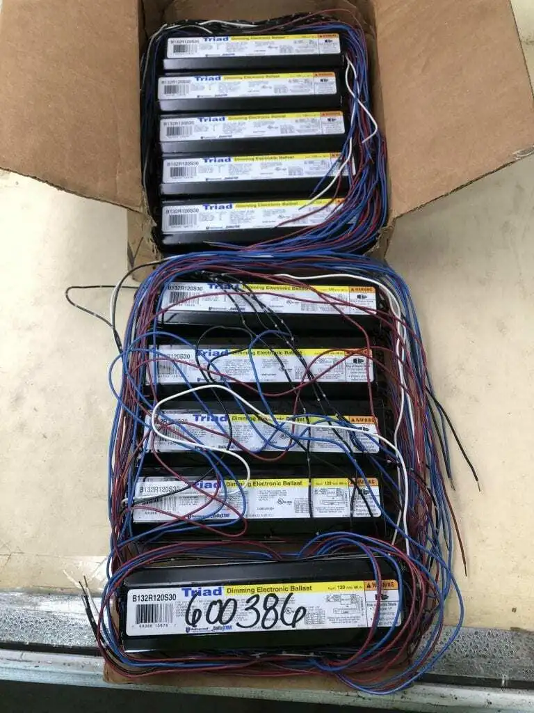 Triad B132R120S30 Outdoor Dimming T8 Ballast 120V 60Hz -NIB of 10
