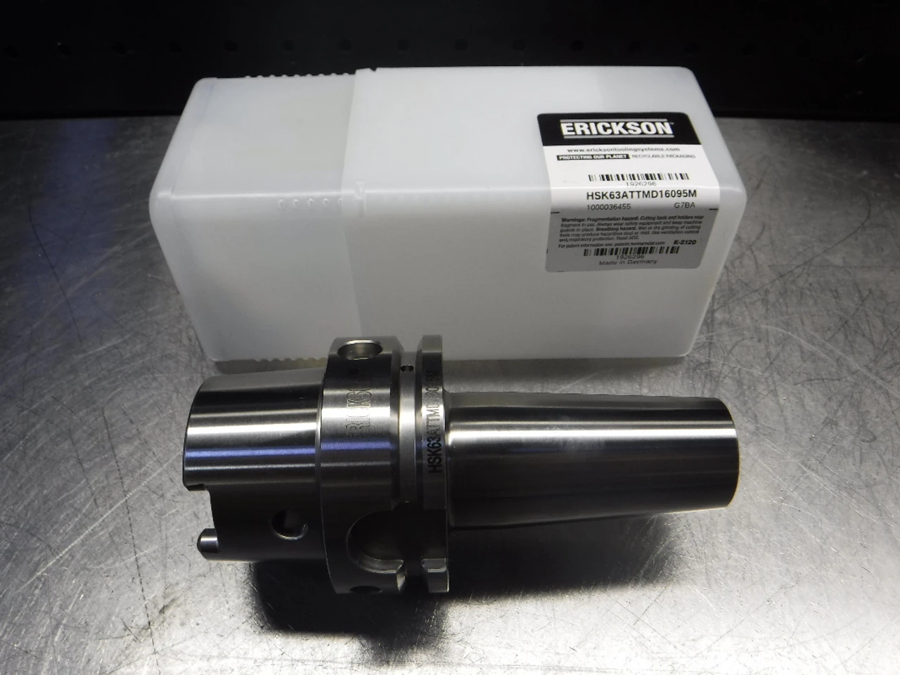 Erickson HSK63A 16mm Shrink Fit Holder 95mm Pro HSK63ATTMD16095M (LOC2151A)