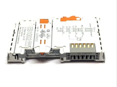 USED BECKHOFF ETHERCAT 2‑CHANNEL DIGITAL INPUT 24 VDC 3 MS PLUGGABLE I/O