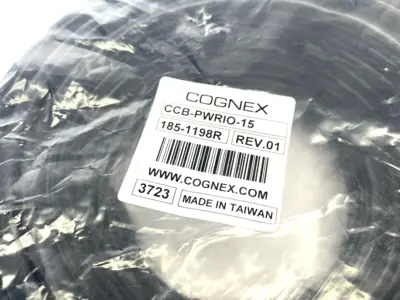 New | in-Stock Cognex Power and I/O Breakout Cable 15m 12-Pin Sgl-Ended 185-1198R Cable & Wire Michigan US | Maverick Industrial Sales #1393328
