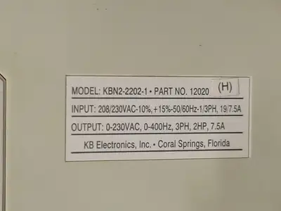 USED KB GENESIS KBN2-2202-1