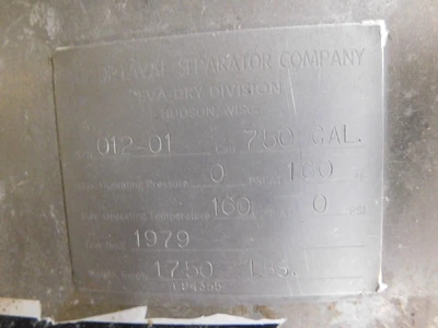 Used DE LAVAL NA Stainless Steel Tanks Ohio US | Equipment Recovery Corp. #1331360
