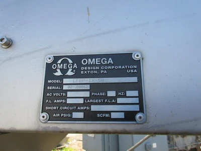 USED OMEGA DESIGN LFBP-1X-50