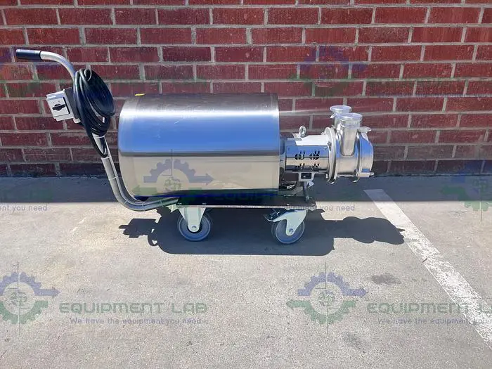 NEW GEA GEA HILGE SIPLA 52.1 SELF-PRIMING HYGIENIC CENTRIFUGAL PUMP 140 GPM 15HP MOTOR