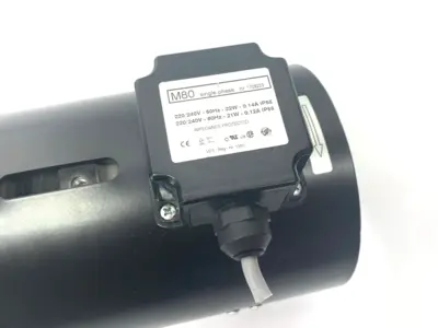 Used Seipee Self-Braking Motor 3-Phase IP54, TA3 Brake A.C. Motors Michigan US | Maverick Industrial Sales #1392483