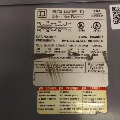 USED SQUARE D 5S1F