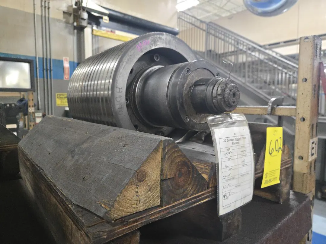 (1) OD Grind Drum Spindle