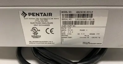 New | in-Stock PENTAIR XR29-0816-012 Miscellaneous Equipment (Electrical & Power) Ohio US | Surplus Asset Holdings #1210232
