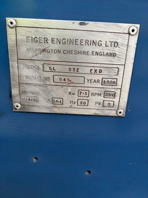 1986 EIGER 5L H SSE EXD Mill Sand | Perry Equipment (6)
