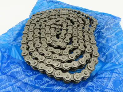 Diamond X-1233-010 Roller Chain #60 Riveted 10' Single Strand